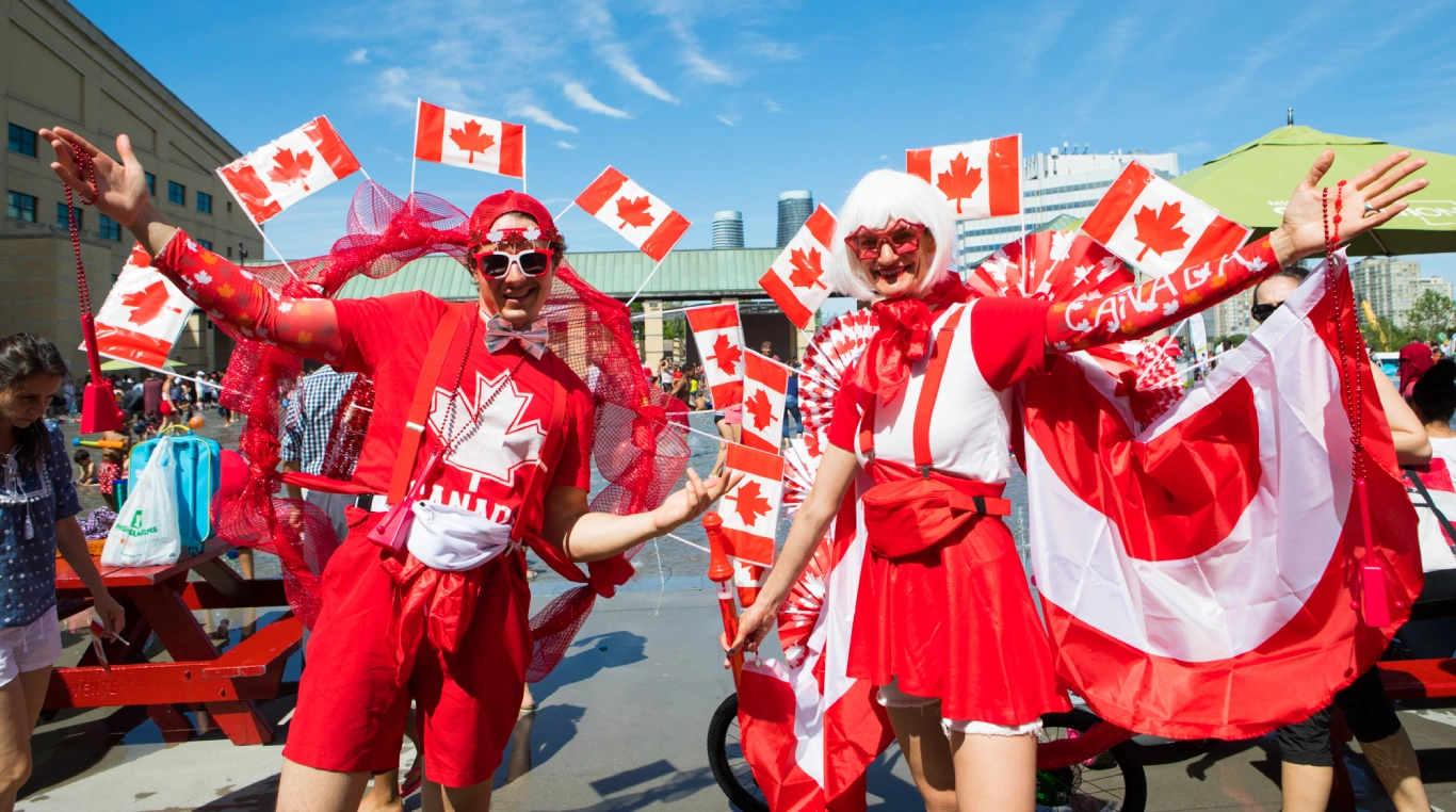 Canada Day celebration in the City of Missisauga