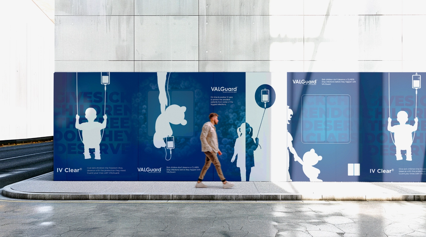 Covalon valguard street signage mockups