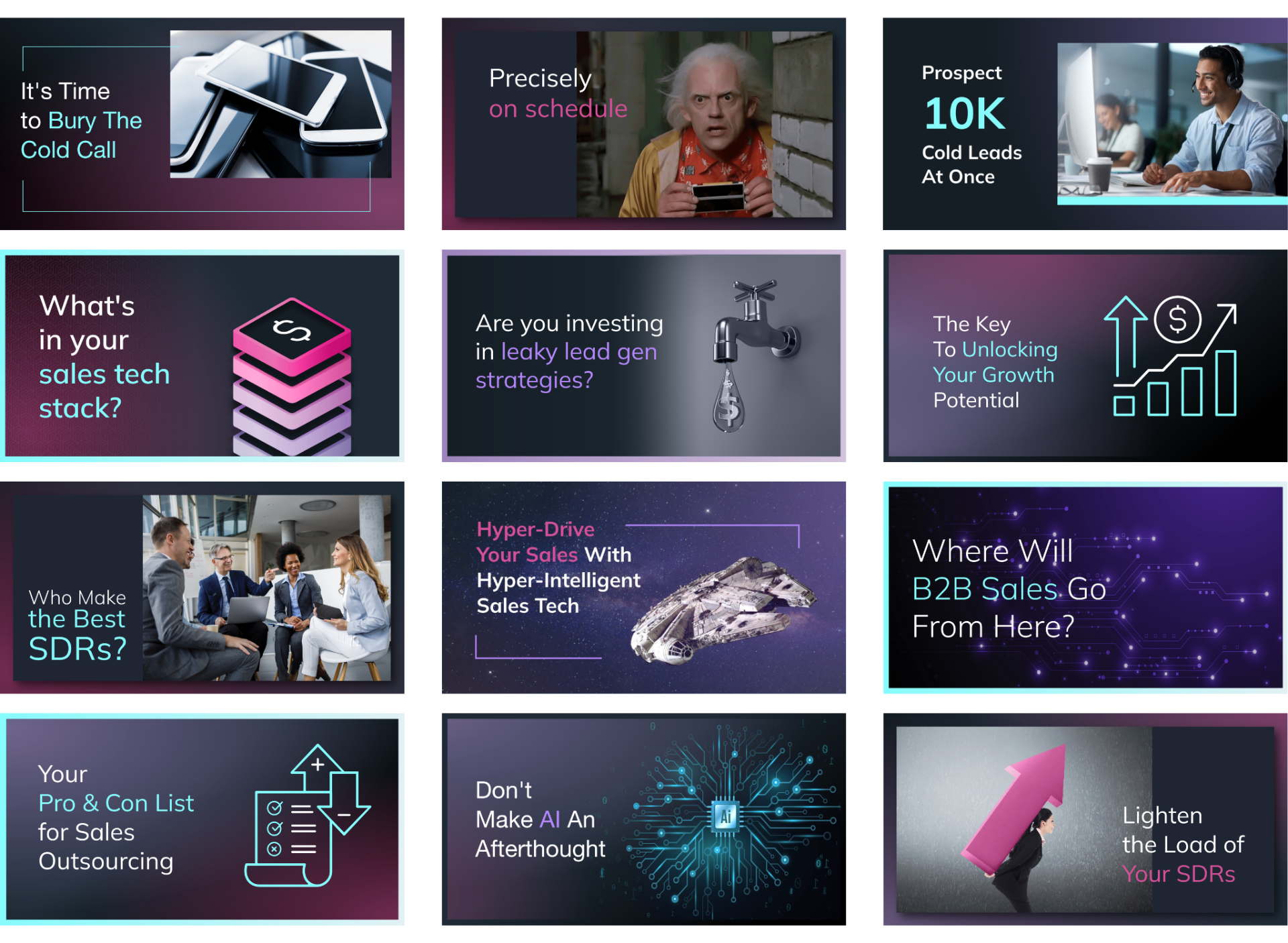 Hyperio social media post mockups