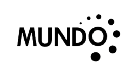Mundo black and white logo